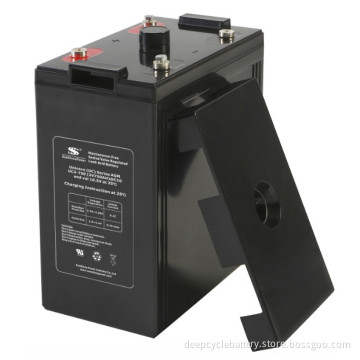 Sunstone Manufacturer Uc Series AGM Solar Cell Battery VRLA Battery 2V750ah